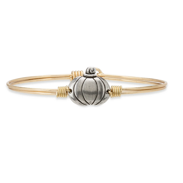 L&D PUMPKIN BANGLE IN BRASS Luca + Danni