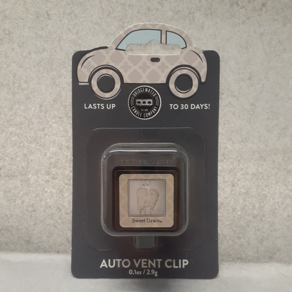 Sweet Grace Auto Vent Clip Bridgewater Candle Company