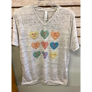 Valentine Conversation Heart Shirt Tallies Gifts & More