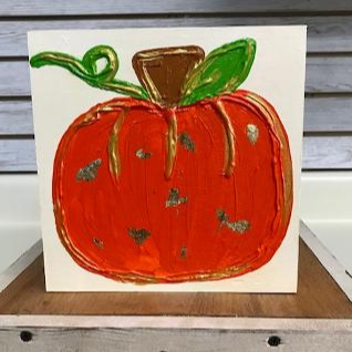 Loftin Pumpkin Painting Cream Box Loftin Design Co.