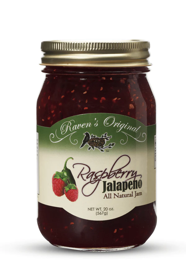 Raven's Original Raspberry Jalapeno Jam RAVENS NEST